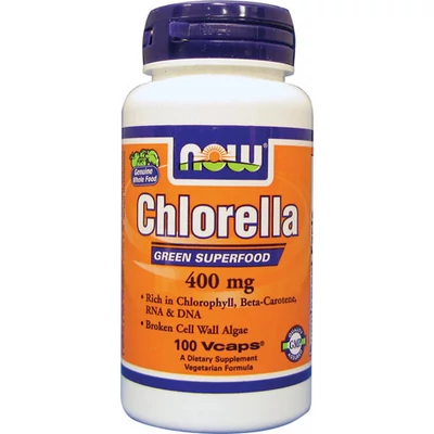 NOW Chlorella 400mg caps